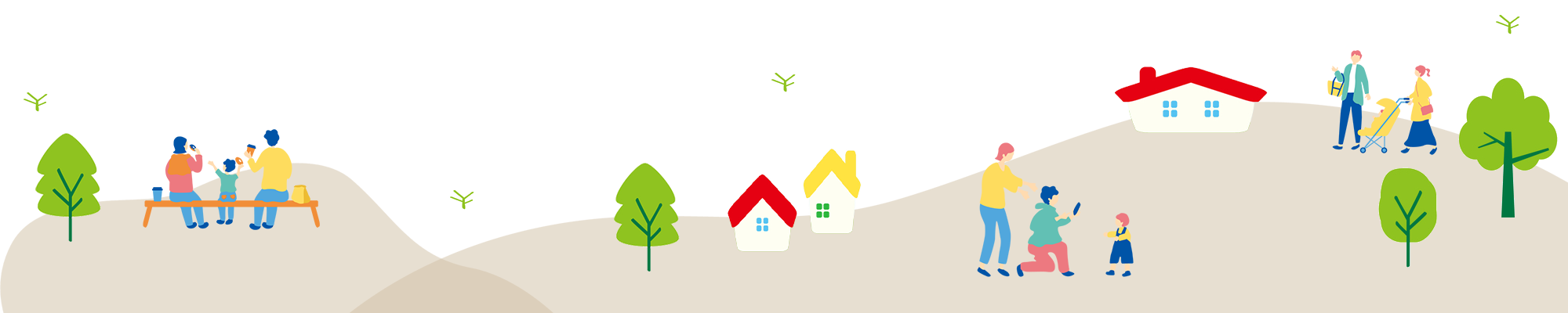 フッターイラスト